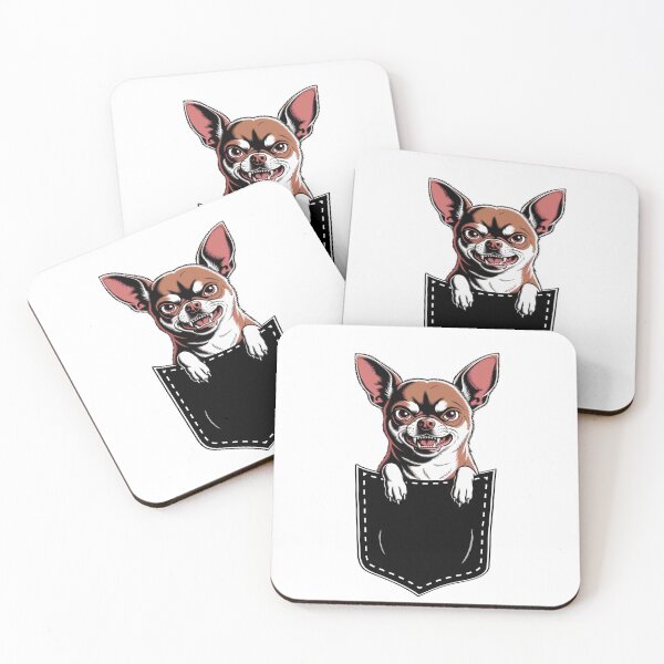 Item preview, Angry Chihuahua | Warning: May Bite designed and sold by MartaDreamCraft ⭐⭐⭐⭐⭐.