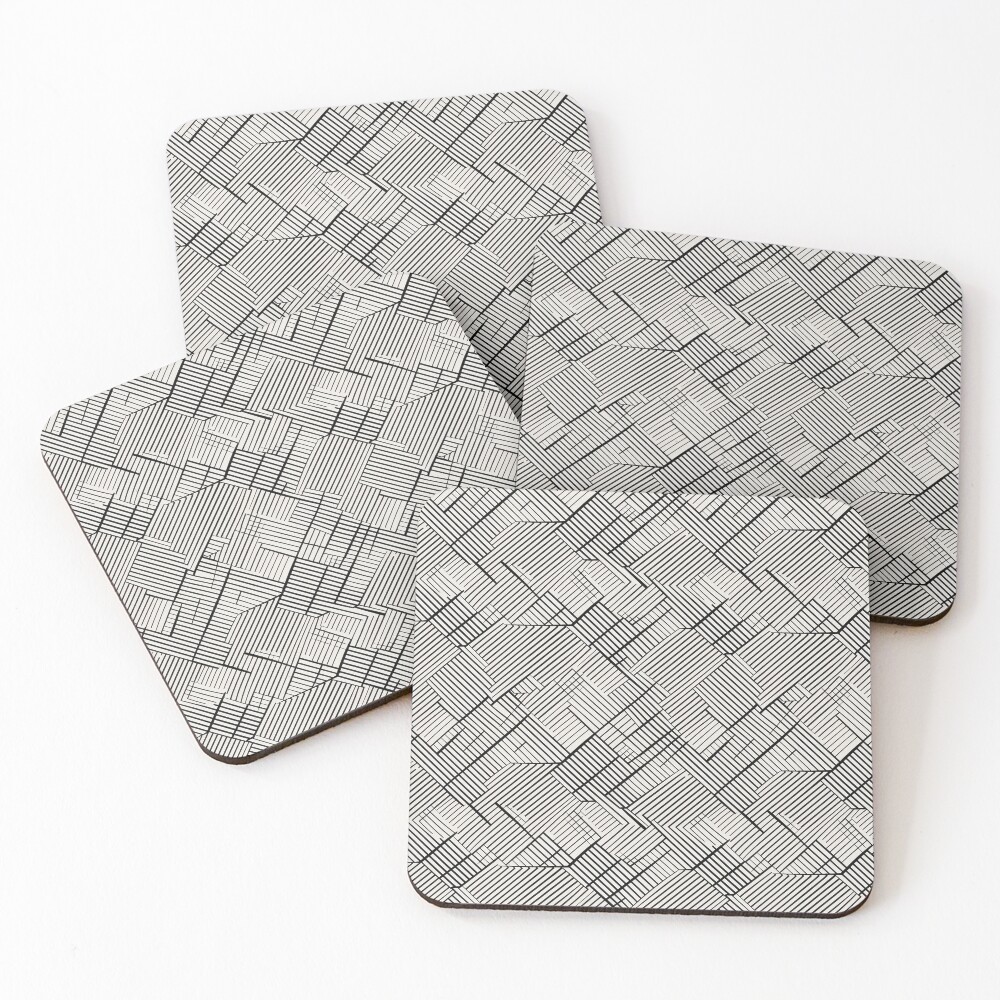 Item preview, Coasters (Set of 4) designed and sold by PixelPatchwork.