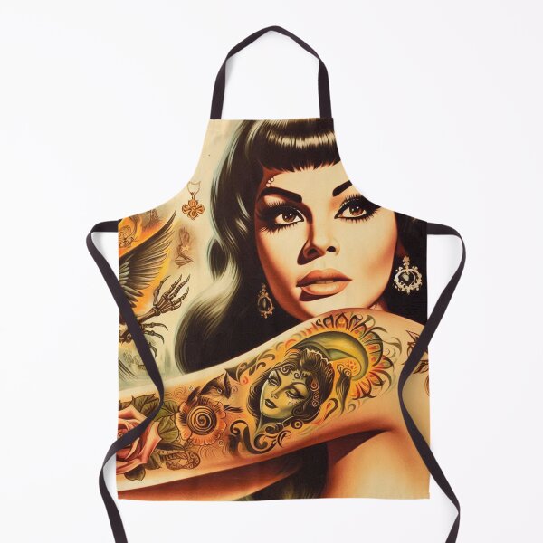 Item preview, Gothic Tattoo Girl designed and sold by PulpVintage.