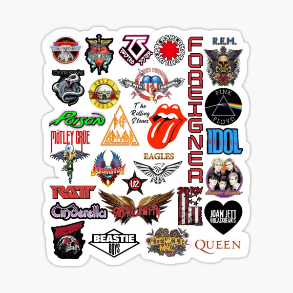 Item preview, Classic Rock n Roll Greatest Bands 80's Music designed and sold by DeltaDawnMichal.