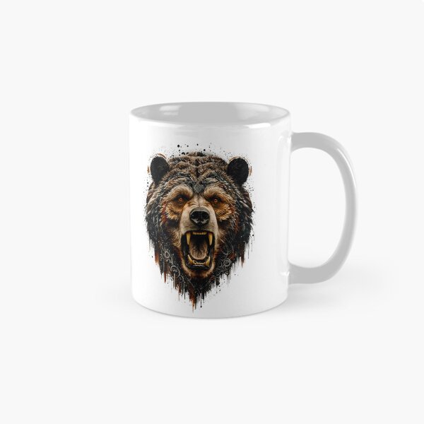 Item preview, Bear Abstract Art - ORANGE designed and sold by StefAnimal.