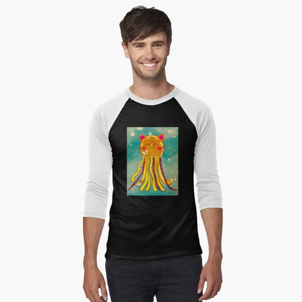 Item preview, Baseball ¾ Sleeve T-Shirt designed and sold by Flickingjane.