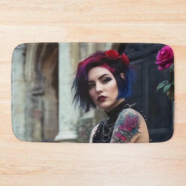 Item preview, Dark Goth Rock Girl designed and sold by TheDarkWardrobe.