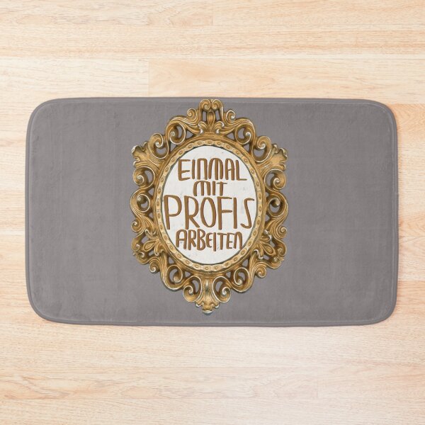 Item preview, Einmal mit Profis arbeiten designed and sold by badlydrawnbabe.
