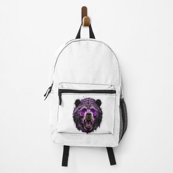 Item preview, Bear Abstract Art - PURPLE designed and sold by StefAnimal.
