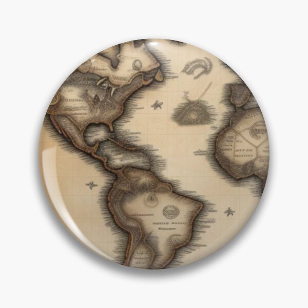 Item preview, Steampunk world map  designed and sold by Conteceres.