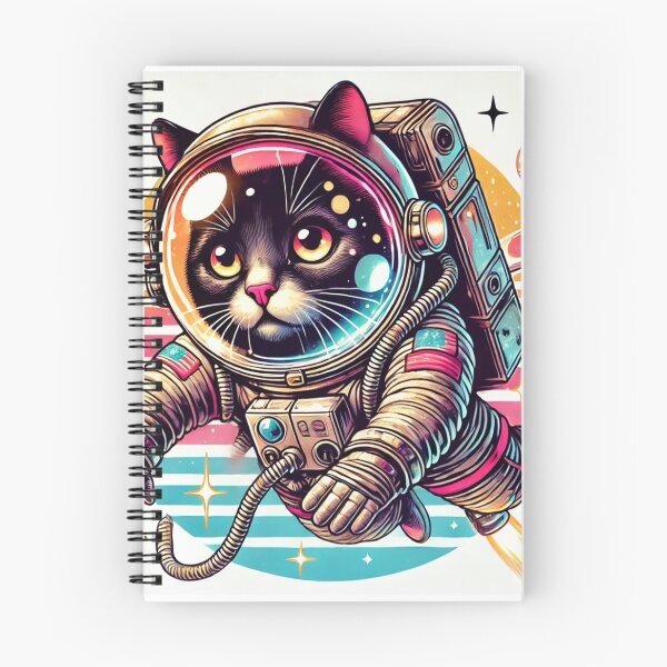Item preview, Cosmic Astronauta Cat designed and sold by Mapsart-.