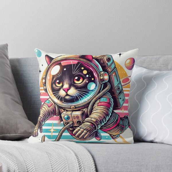 Item preview, Cosmic Astronauta Cat designed and sold by Mapsart-.