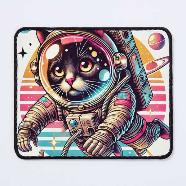Item preview, Cosmic Astronauta Cat designed and sold by Mapsart-.