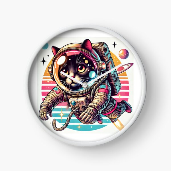 Item preview, Cosmic Astronauta Cat designed and sold by Mapsart-.