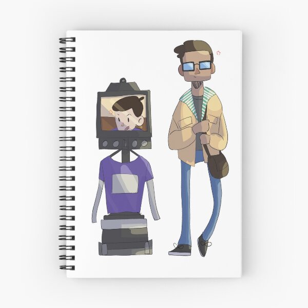 Item preview, Leonard and Shellbot (tbbt fanart) designed and sold by doodledee-draws.