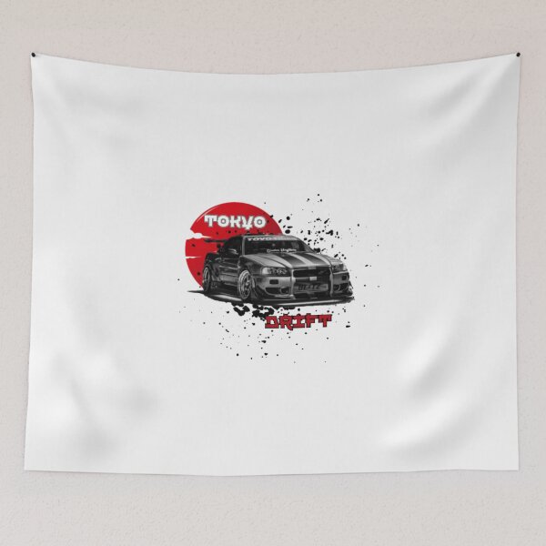 Item preview, Nissan-Skyline Tokyo Drift designed and sold by Peakyy2.