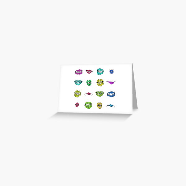 Lips Greeting Card
