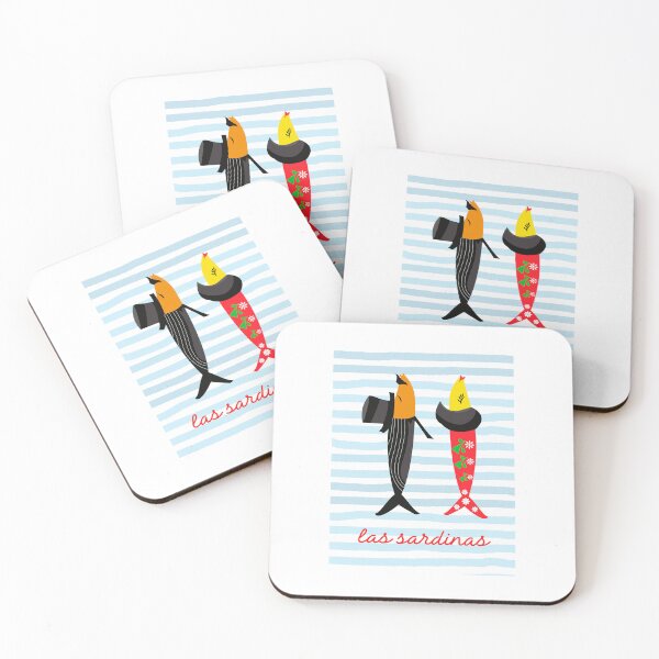 Item preview, The flirtatious sardines designed and sold by ElizabethCoelho.