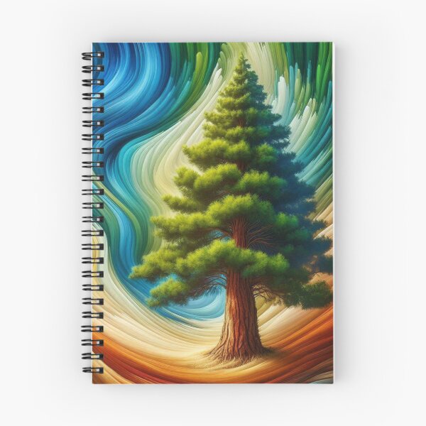 Item preview, Abstract Pine Tree designed and sold by Myra365Art.
