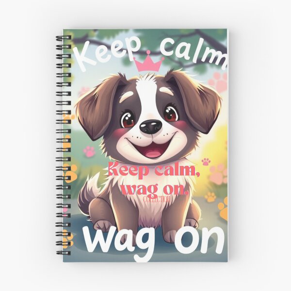 Item preview, KEEP CALM, WAG ON T-SHIRT - PERFECT FOR DOG LOVERS! designed and sold by Mikel-empire.