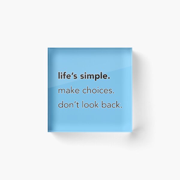 Item preview, Life is simple. designed and sold by FullofWit.