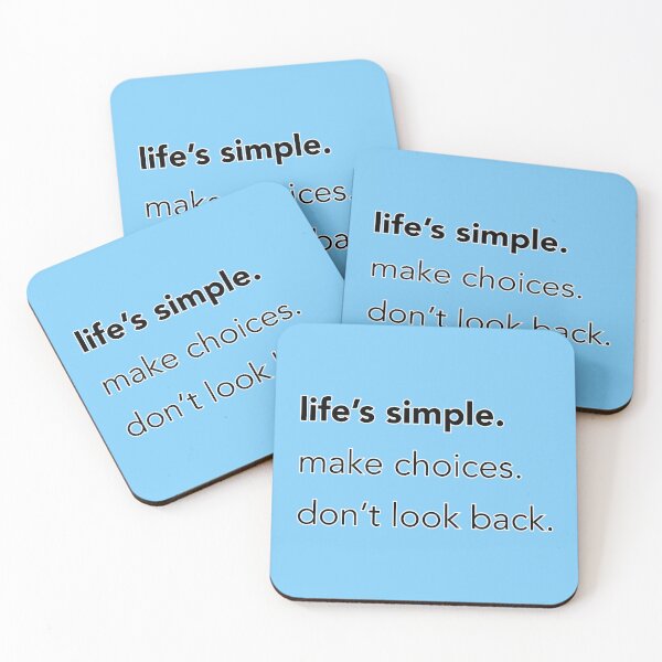 Item preview, Life is simple. designed and sold by FullofWit.