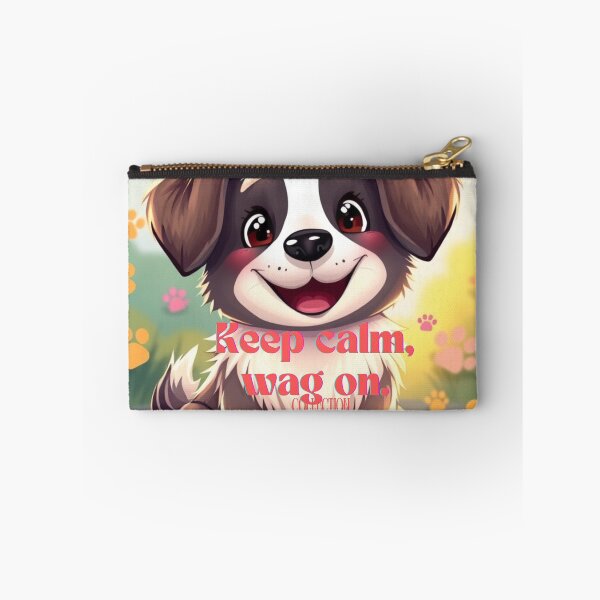 Item preview, KEEP CALM, WAG ON T-SHIRT - PERFECT FOR DOG LOVERS! designed and sold by Mikel-empire.