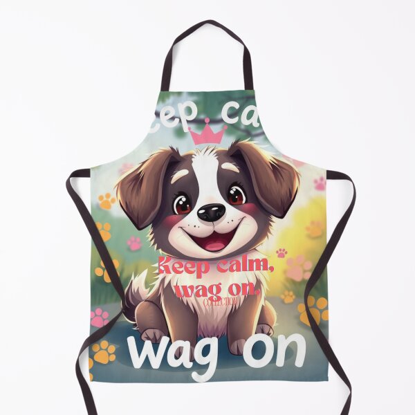 Item preview, KEEP CALM, WAG ON T-SHIRT - PERFECT FOR DOG LOVERS! designed and sold by Mikel-empire.