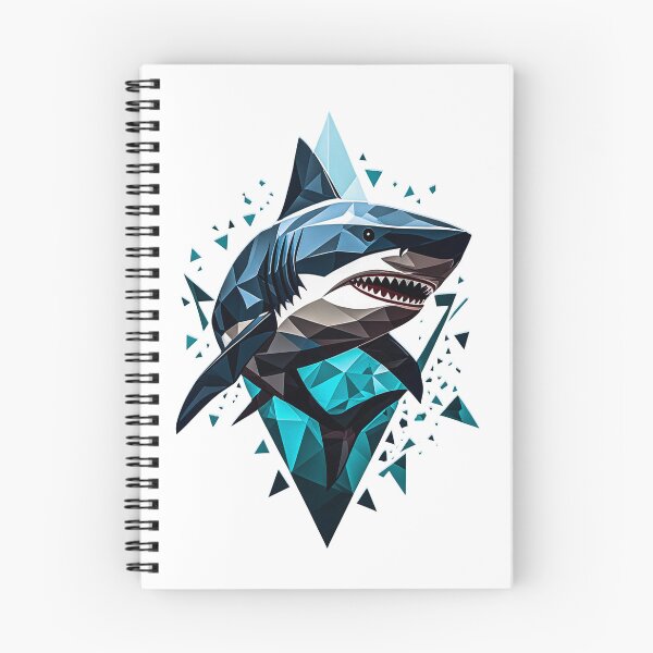 Item preview, Shark Shape Art - Blue designed and sold by StefAnimal.
