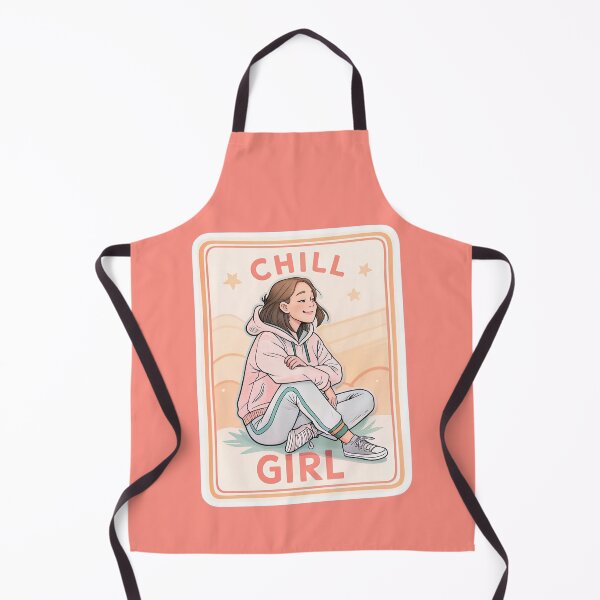 Item preview, Chill girl wearing hudi designed and sold by AhArtMe.