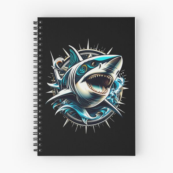 Item preview, Shark Art - Blue designed and sold by StefAnimal.