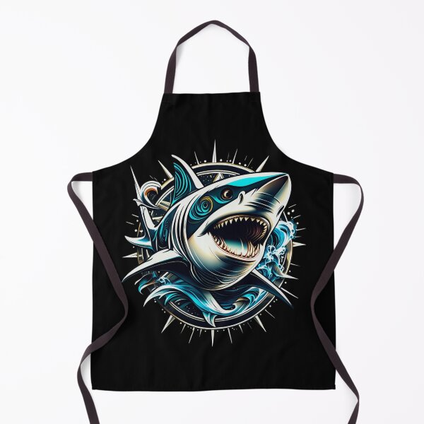 Item preview, Shark Art - Blue designed and sold by StefAnimal.