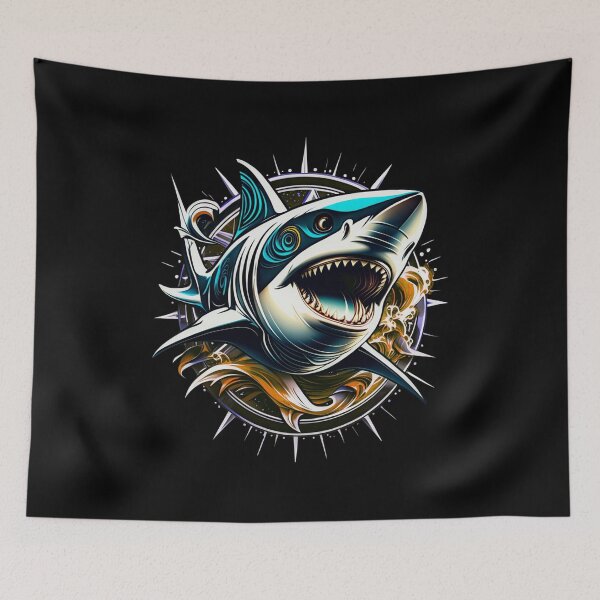 Item preview, Shark Art - Orange designed and sold by StefAnimal.