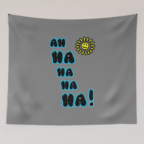 Item preview, AH HA HA HA HA. DOECHII. BLUE/YELLOW designed and sold by 5hertz.