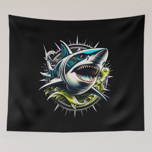 Item preview, Shark Art - Yellow designed and sold by StefAnimal.