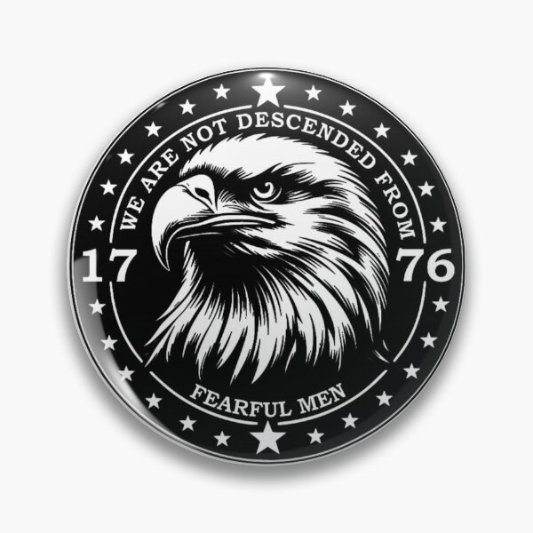 Item preview, Eagle - We Are Not Descended From Fearful Men designed and sold by Rob5Designs.