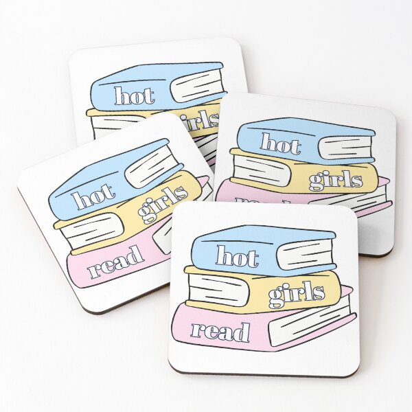 Item preview, Hot Girls Read Books (Pastels) designed and sold by Mollysb428.