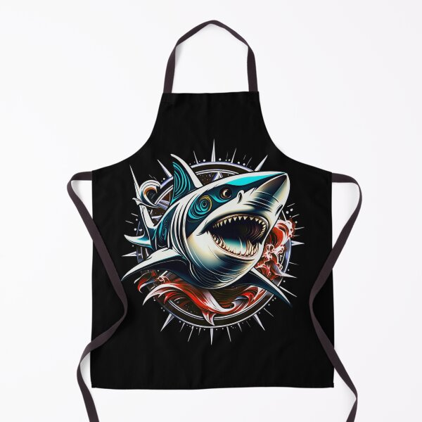Item preview, Shark Art - Red designed and sold by StefAnimal.