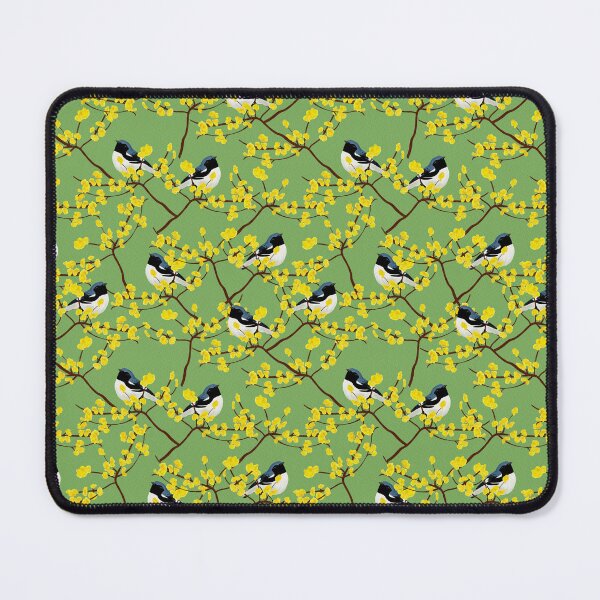 Item preview, Black-throated Blue Warbler in Spicebush designed and sold by Peleegirl.