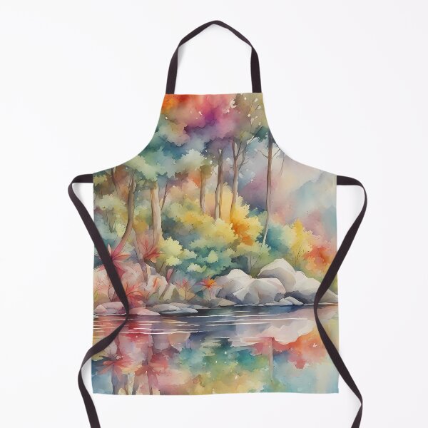 Item preview, Rainbow Coloured Fall Woods designed and sold by CalmnessbyChoice.