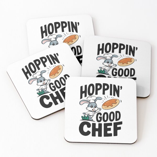 Item preview, Hoppin’ Good Chef Cute Bunny Cooking Pancakes designed and sold by Trend Pixel Co..