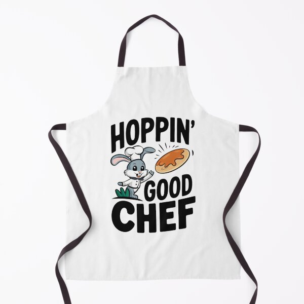 Item preview, Hoppin’ Good Chef Cute Bunny Cooking Pancakes designed and sold by Trend Pixel Co..
