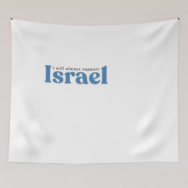 Item preview, I will always support Israel - am yisrael chai  designed and sold by jessicaleah15.