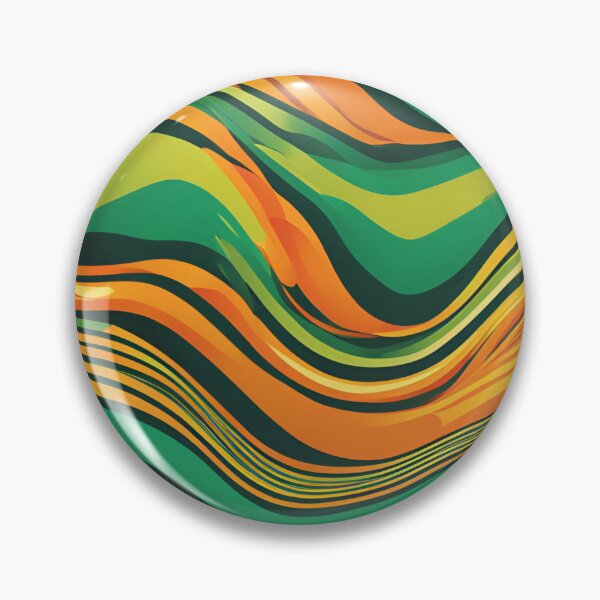 Item preview,  Flowing Energy Waves Psychedelic - calm haos designed and sold by Atarac.