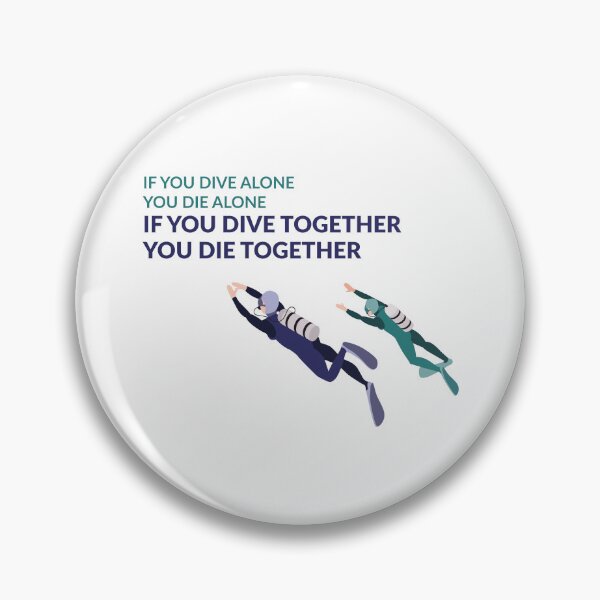 Item preview, If You Dive Alone designed and sold by Passion-Palette.