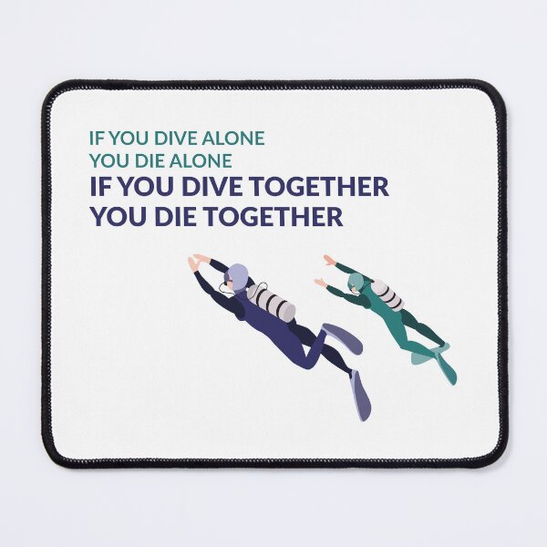 Item preview, If You Dive Alone designed and sold by Passion-Palette.