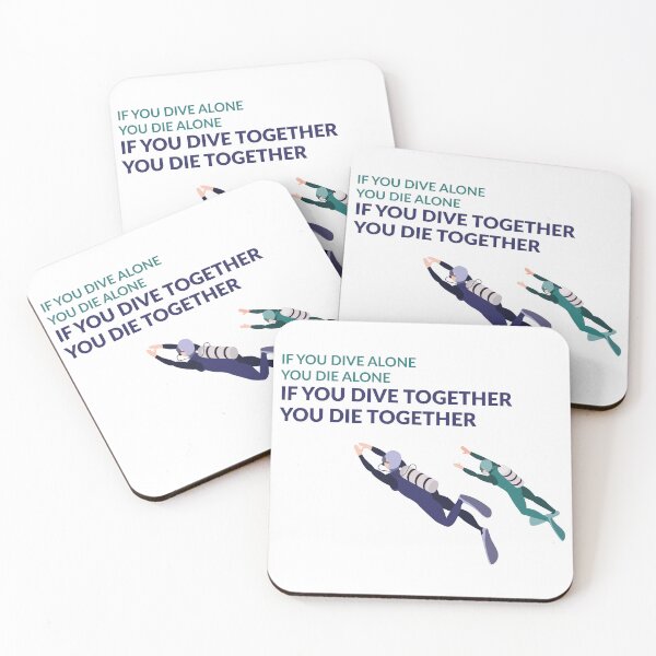 Item preview, If You Dive Alone designed and sold by Passion-Palette.