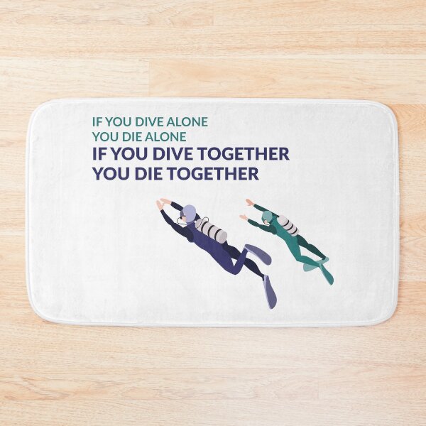 Item preview, If You Dive Alone designed and sold by Passion-Palette.