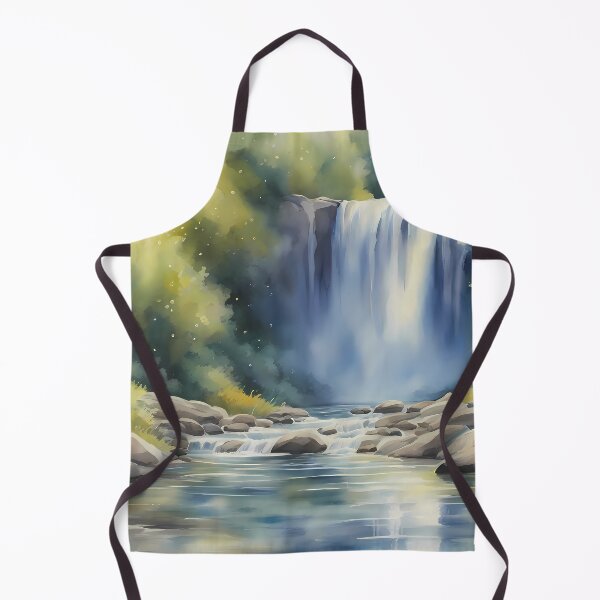 Item preview, Meditative Waterfall Art designed and sold by CalmnessbyChoice.