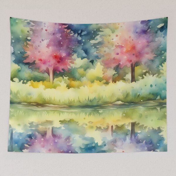 Item preview, Autumn Creek in Forest designed and sold by CalmnessbyChoice.