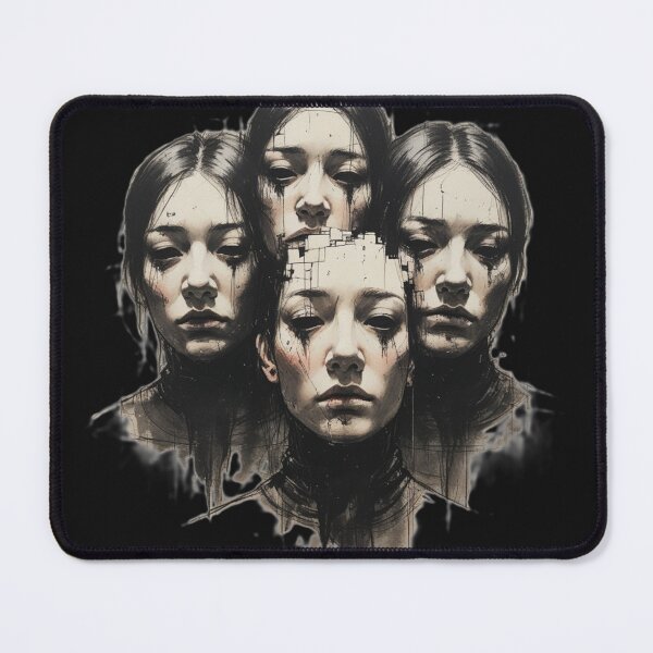 Item preview, Obscured Trio in Ink designed and sold by SuperNerdStore.