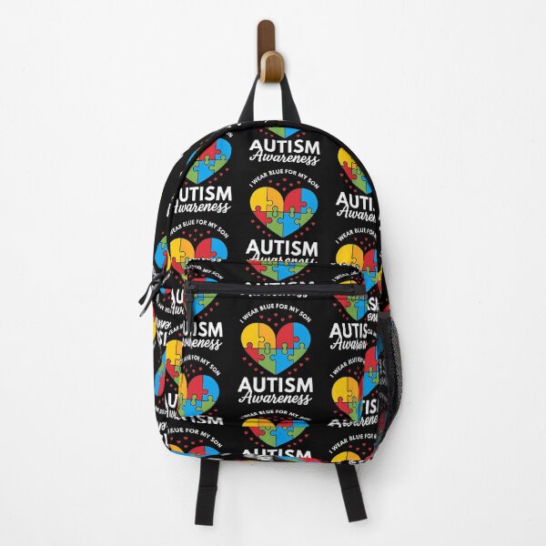 Item preview, I Wear Blue For my son Autism Awareness men women kids mom, autism awareness month designed and sold by BLZART.