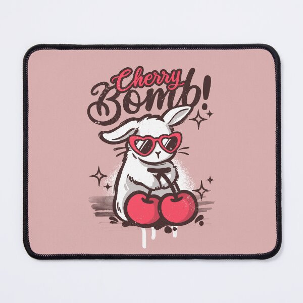 Item preview, Cherry bomb bunny designed and sold by NemiMakeit.