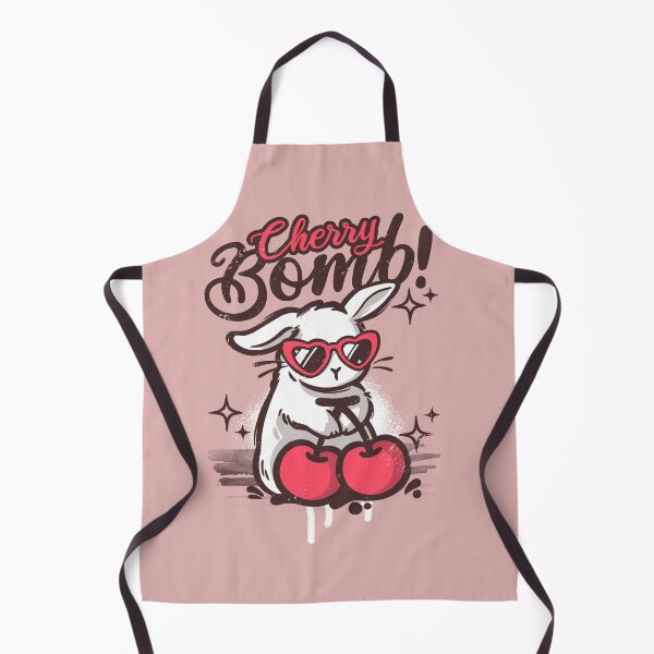 Item preview, Cherry bomb bunny designed and sold by NemiMakeit.